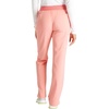 Cherokee Atmos Scrub Pants for Women Straight Leg Pull-On Mid Rise(Sugar Melon)