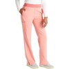 Cherokee Atmos Scrub Pants for Women Straight Leg Pull-On Mid Rise(Sugar Melon)