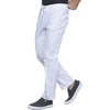 Cherokee Men & Women Scrubs Pant Workwear Professionals Straight Leg Drawstring WW030(White)