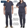 Cherokee Men & Women Scrubs Pant Workwear Professionals Straight Leg Drawstring WW030(White)