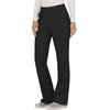 Cherokee Women’s Mid Rise Straight Leg Pull-on Pant(Black)