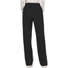 Cherokee Women’s Mid Rise Straight Leg Pull-on Pant(Black)