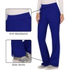 Cherokee Women’s Mid Rise Straight Leg Pull-on Pant(Galaxy Blue)