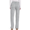Cherokee Women’s Mid Rise Straight Leg Pull-on Pant(Grey)