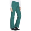 Cherokee Women’s Mid Rise Straight Leg Pull-on Pant(Hunter)