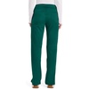 Cherokee Women’s Mid Rise Straight Leg Pull-on Pant(Hunter Green)