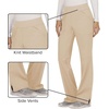 Cherokee Women’s Mid Rise Straight Leg Pull-on Pant(Khaki)