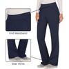 Cherokee Women’s Mid Rise Straight Leg Pull-on Pant(Navy)