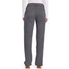 Cherokee Women’s Mid Rise Straight Leg Pull-on Pant(Pewter)