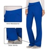 Cherokee Women’s Mid Rise Straight Leg Pull-on Pant(Royal)