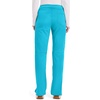 Cherokee Women’s Mid Rise Straight Leg Pull-on Pant(Turquoise)