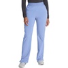 Cherokee Atmos Scrub Pants for Women Straight Leg Pull-On Mid Rise(Blissful Sky)
