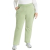 Cherokee Atmos Scrub Pants for Women Straight Leg Pull-On Mid Rise(Cool Cucumber)