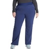 Cherokee Atmos Scrub Pants for Women Straight Leg Pull-On Mid Rise(Navy)