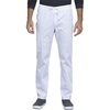 Cherokee Men & Women Scrubs Pant Workwear Professionals Straight Leg Drawstring WW030(White)