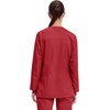 Cherokee WW Revolution Scrub Jackets for Woman Snap Front Nurse Jacket(Red)