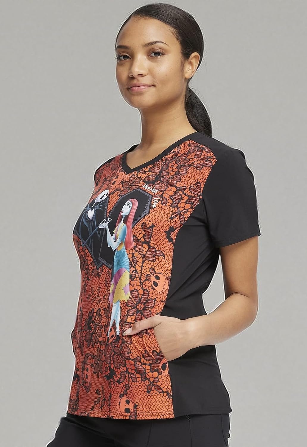 image:imageTooniforms VNeck Women Scrub Top Modern Classic FitUndying Love