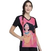 Tooniforms V-Neck Women Scrub Top Modern Classic Fit(Pocahontas)