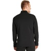 Cherokee Atmos Scrub Jacket for Men Zip Front Stand Up Collar 3 Pockets(Black)