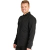 Cherokee Atmos Scrub Jacket for Men Zip Front Stand Up Collar 3 Pockets(Black)