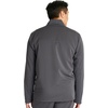 Cherokee Atmos Scrub Jacket for Men Zip Front Stand Up Collar 3 Pockets(Pewter)