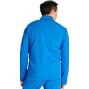 Cherokee Atmos Scrub Jacket for Men Zip Front Stand Up Collar 3 Pockets(Royal)