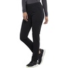Cherokee Euphoria Women Scrubs Pant Mid Rise Tapered Leg Drawstring CK140A(Black)