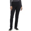 Cherokee Euphoria Women Scrubs Pant Mid Rise Tapered Leg Drawstring CK140A(Black)