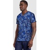 Cherokee Genuine Men and Women V-Neck Printed Top 4 Pockets(Halftone Camo)