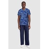 Cherokee Genuine Men and Women V-Neck Printed Top 4 Pockets(Halftone Camo)