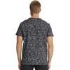 Cherokee Genuine Men and Women V-Neck Printed Top 4 Pockets(Sea Sketch)