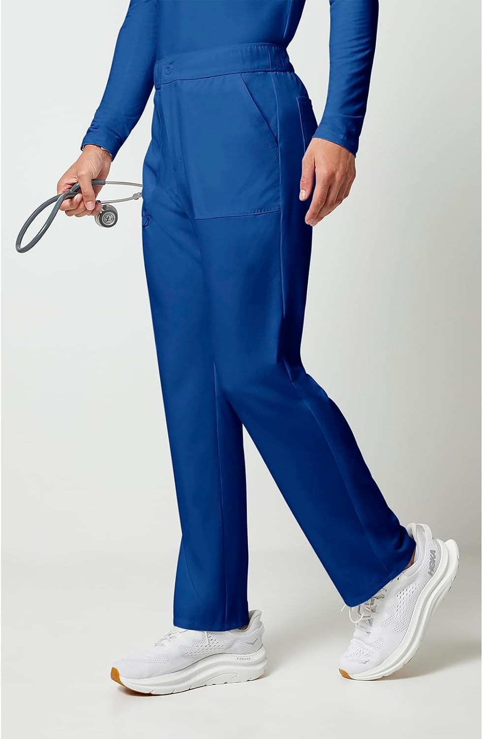 image:imageCherokee Allura Mens Mid Rise Straight Leg Scrub Pant with 5 PocketsRoyal