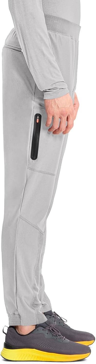 image:imageCherokee Kinetic Mens Jogger Scrub Pants Natural Rise Scrubs 4 PocketsVapor