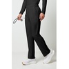 Cherokee Allura Men’s Mid Rise Straight Leg Scrub Pant with 5 Pockets(Black)