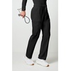 Cherokee Allura Men’s Mid Rise Straight Leg Scrub Pant with 5 Pockets(Black)