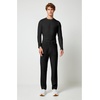 Cherokee Allura Men’s Mid Rise Straight Leg Scrub Pant with 5 Pockets(Black)