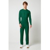 Cherokee Allura Men’s Mid Rise Straight Leg Scrub Pant with 5 Pockets(Hunter Green)