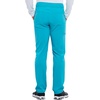 Cherokee Allura Men’s Mid Rise Straight Leg Scrub Pant with 5 Pockets(Teal Blue)