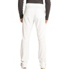Cherokee Allura Men’s Mid Rise Straight Leg Scrub Pant with 5 Pockets(White)