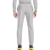Cherokee Kinetic Men’s Jogger Scrub Pants Natural Rise Scrubs 4 Pockets(Vapor)