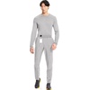 Cherokee Kinetic Men’s Jogger Scrub Pants Natural Rise Scrubs 4 Pockets(Vapor)