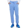 Cherokee Allura Men’s Mid Rise Jogger Scrub Pant with 6 Pockets(Ciel Blue)