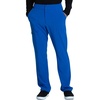 Cherokee Allura Men’s Mid Rise Straight Leg Scrub Pant with 5 Pockets(Royal)