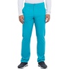 Cherokee Allura Men’s Mid Rise Straight Leg Scrub Pant with 5 Pockets(Teal Blue)