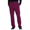 Cherokee Allura Men’s Mid Rise Straight Leg Scrub Pant with 5 Pockets(Wine)