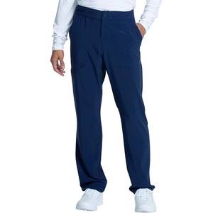 Cherokee Allura Men’s Mid Rise Straight Leg Scrub Pant with 5 Pockets(Navy)