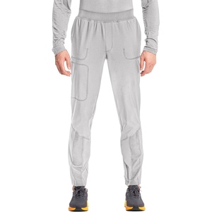Cherokee Kinetic Men’s Jogger Scrub Pants Natural Rise Scrubs 4 Pockets(Vapor)