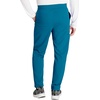 Cherokee Atmos Scrub Pants for Men with 5 Pockets and Elastic Waistband(Caribbean Blue)