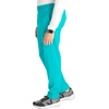 Cherokee Atmos Scrub Pants for Men with 5 Pockets and Elastic Waistband(Teal Blue)