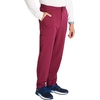 Cherokee Atmos Scrub Pants for Men with 5 Pockets and Elastic Waistband(Wine)